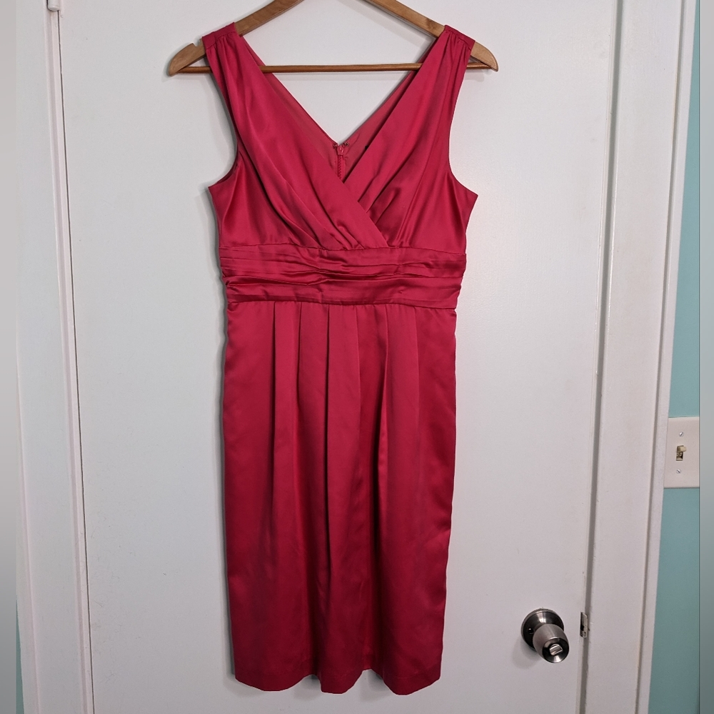 Fun hot pink dress